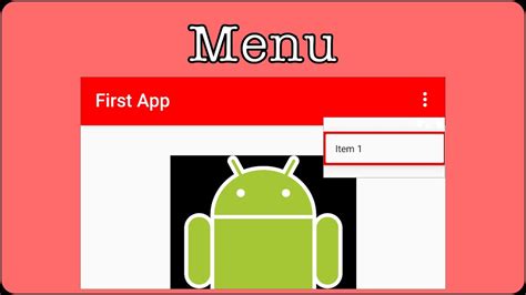 When opened, the first visible portion of the Options <b>Menu</b> is called the <b>Icon</b> <b>Menu</b>. . Android add menu item with icon programmatically